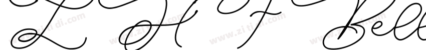 LHF Bella字体转换